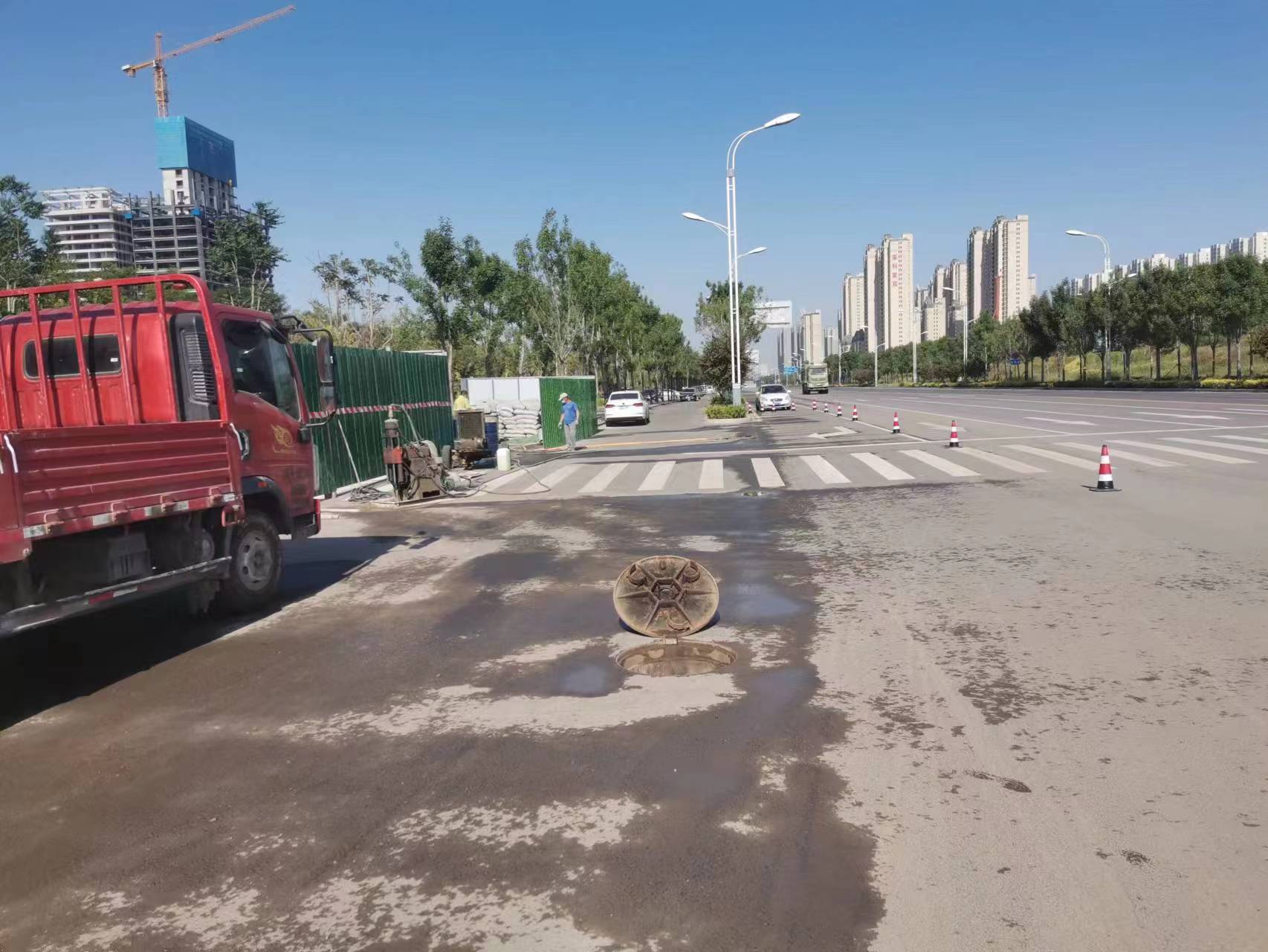平原路面地基沉降注浆